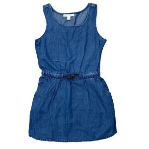 Rockets of Awesome Chambray Tank Dress - Blue - 6